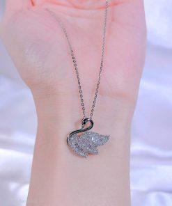 Dây Chuyền Thiên Nga Ánh Ngọc - Dịu Dàng , Sang, Tiểu Thư